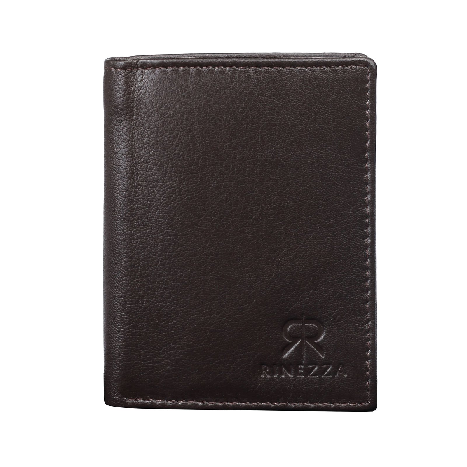 Rinezza Original Leather | Thin Bifold RFID Blocking | Card Case Wallet | Multiple Card Slots