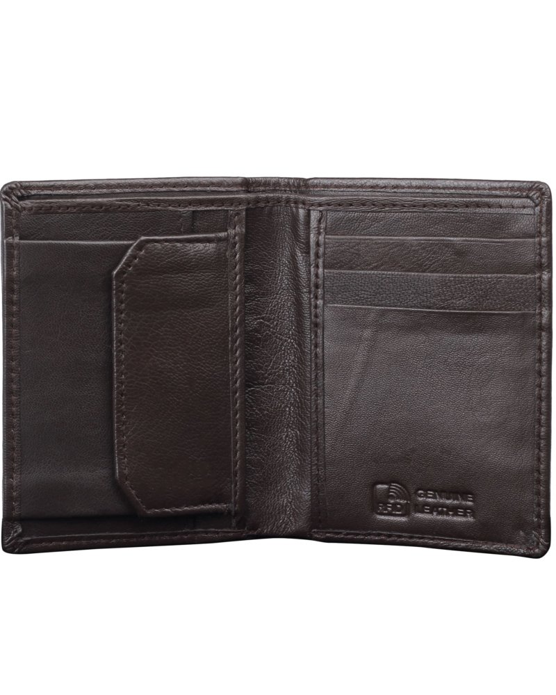 Rinezza Original Leather | Thin Bifold RFID Blocking | Card Case Wallet | Multiple Card Slots