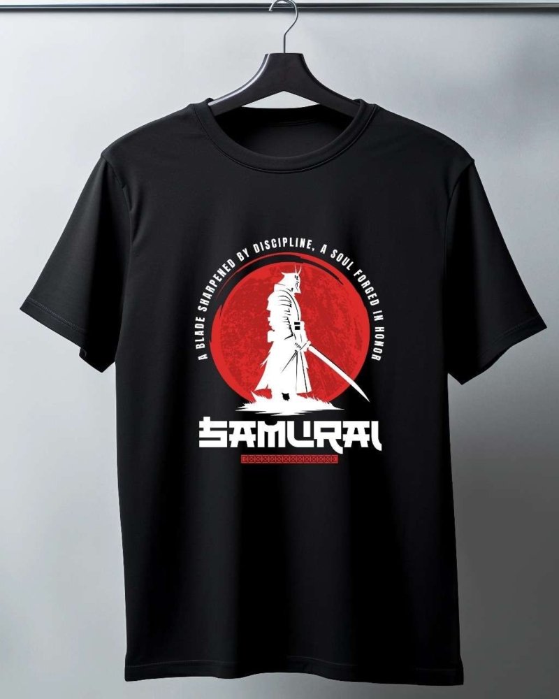 Funtee Samurai Spirit Graphic Imported T-Shirt – Available in 3 Colors