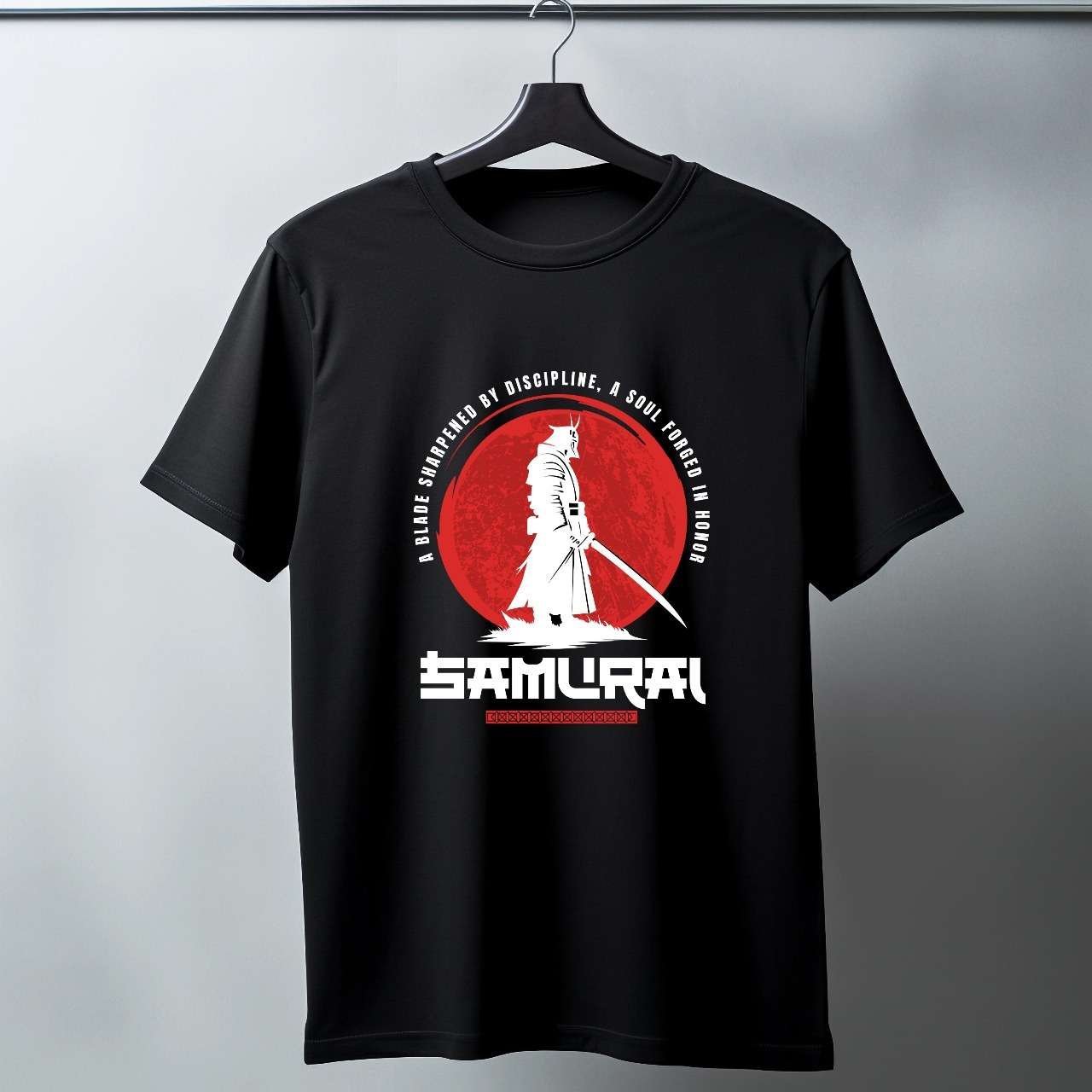 Funtee Samurai Spirit Graphic Imported T-Shirt – Available in 3 Colors - Image 2