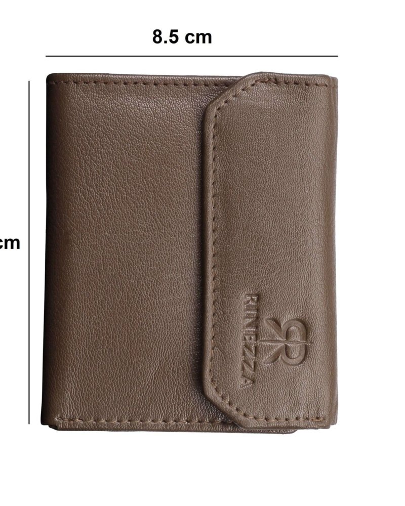 Rinezza Genuine Leather Card Case Wallet