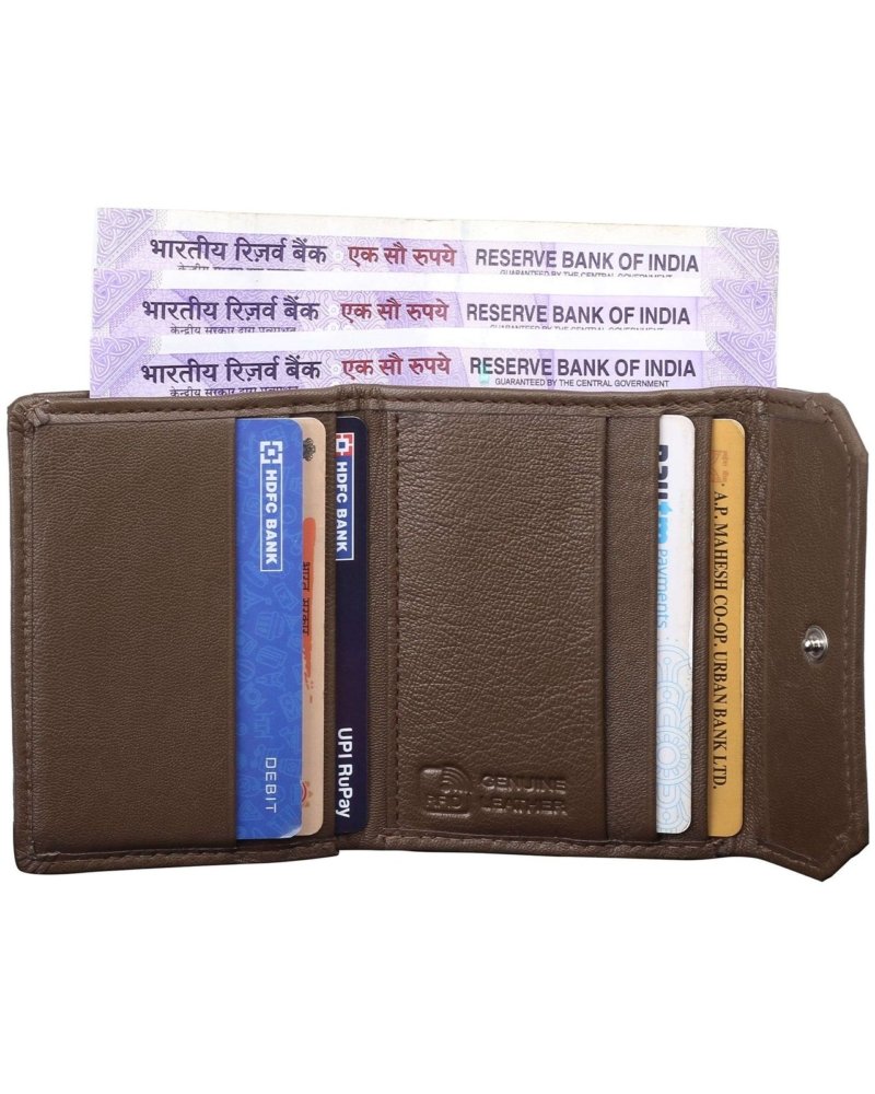 Rinezza Genuine Leather Card Case Wallet