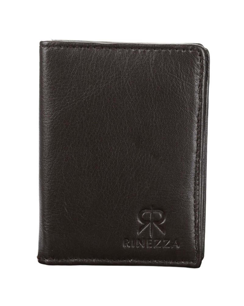 Rinezza Genuine Leather Bi-Fold Card Holder Wallet | Slim | Stylish | Available in 3 Colors