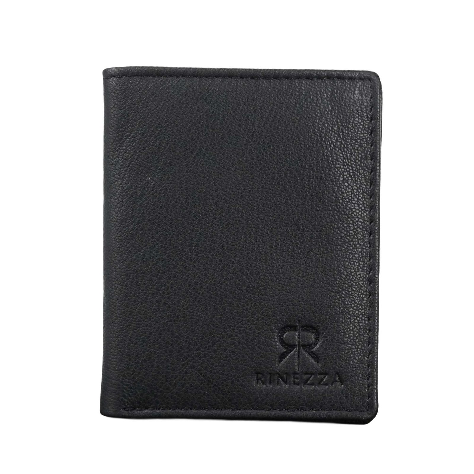 Rinezza Genuine Leather Bi-Fold Card Holder Wallet | Slim | Stylish | Functional