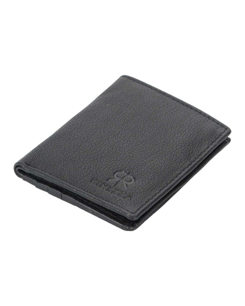Rinezza Genuine Leather Bi-Fold Card Holder Wallet | Slim | Stylish | Functional