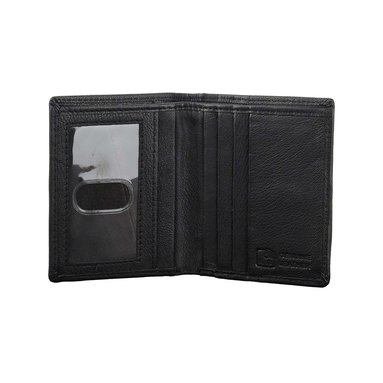 Rinezza Genuine Leather Bi-Fold Card Holder Wallet | Slim | Stylish | Functional - Image 4