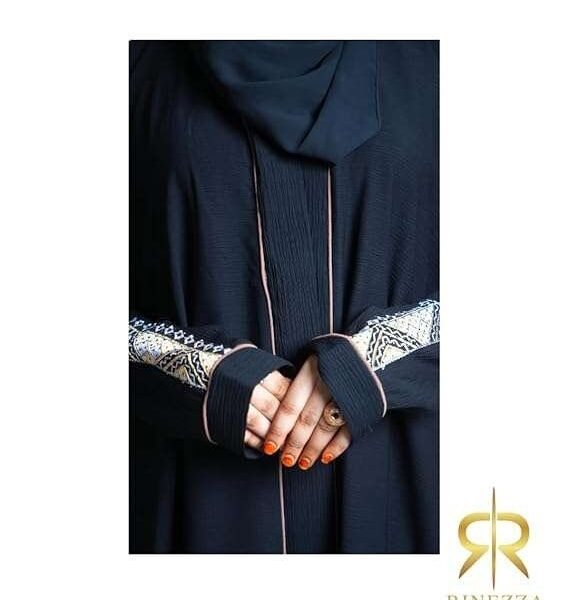 Rinezza Abaya for Women | Girls Stylish Latest Sleeves Design, Black