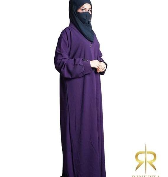 Rinezza Women Girl Traditional Burqa with Free Hijab | Latest Style | Free Size
