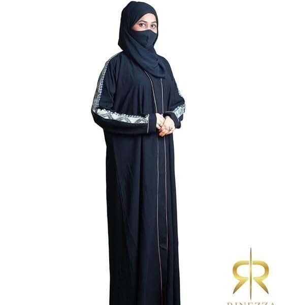 Rinezza Abaya for Women | Girls Stylish Latest Sleeves Design, Black