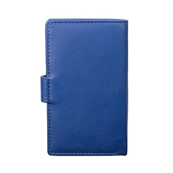 Rinezza Genuine Leather Long Wallet Card Holder | for Men & Women | RFID Protected |16 Card Slots | Travel Accessories