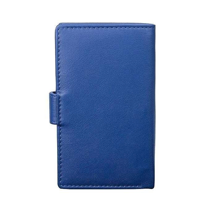 Rinezza Genuine Leather Long Wallet Card Holder | for Men & Women | RFID Protected |16 Card Slots | Travel Accessories - Image 3