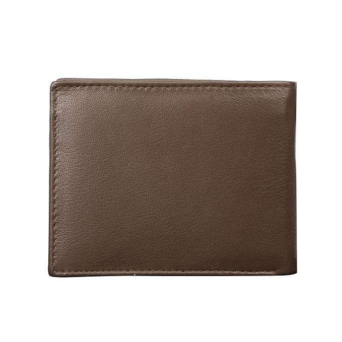 Rinezza Men's Genuine Leather Wallet | Bi-fold with Multiple Card Slots | Coin Pocket - Image 3