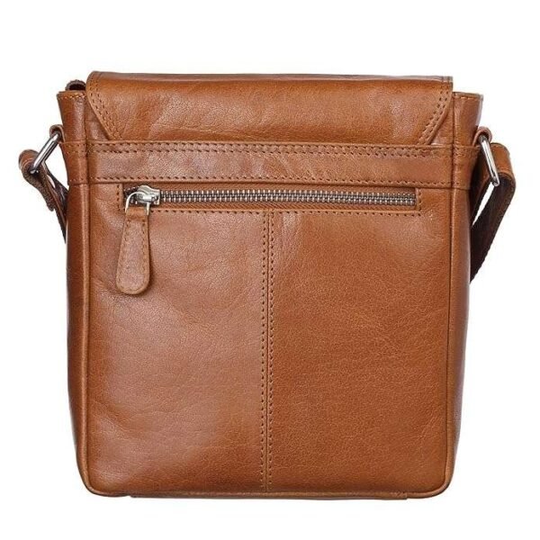 Rinezza Genuine Leather Crossbody Sling Bag for Men & Women