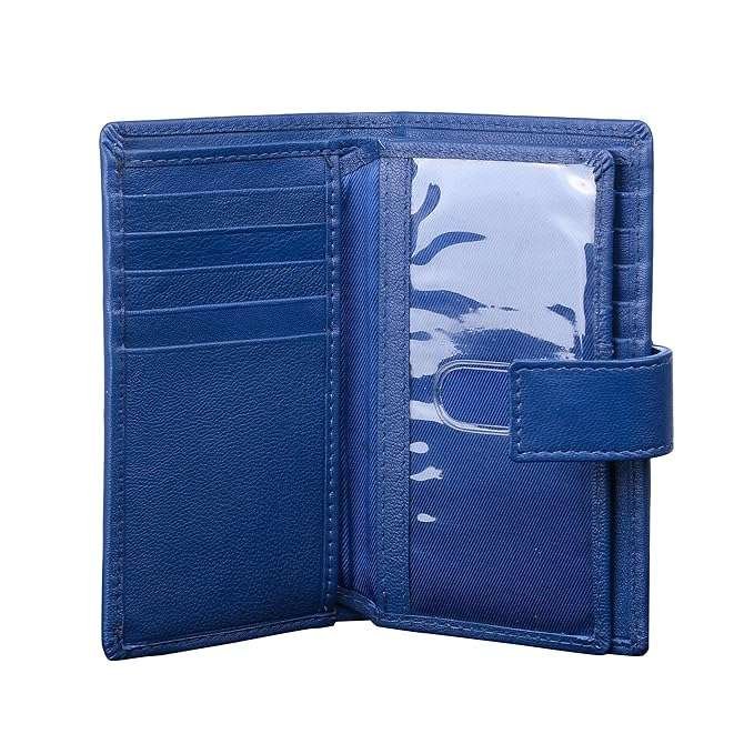 Rinezza Genuine Leather Long Wallet Card Holder | for Men & Women | RFID Protected |16 Card Slots | Travel Accessories - Image 6